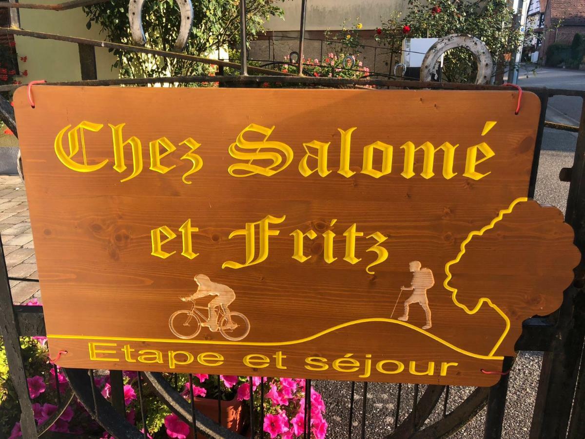 Willa Chez Salome Et Fritz Ingolsheim Zewnętrze zdjęcie